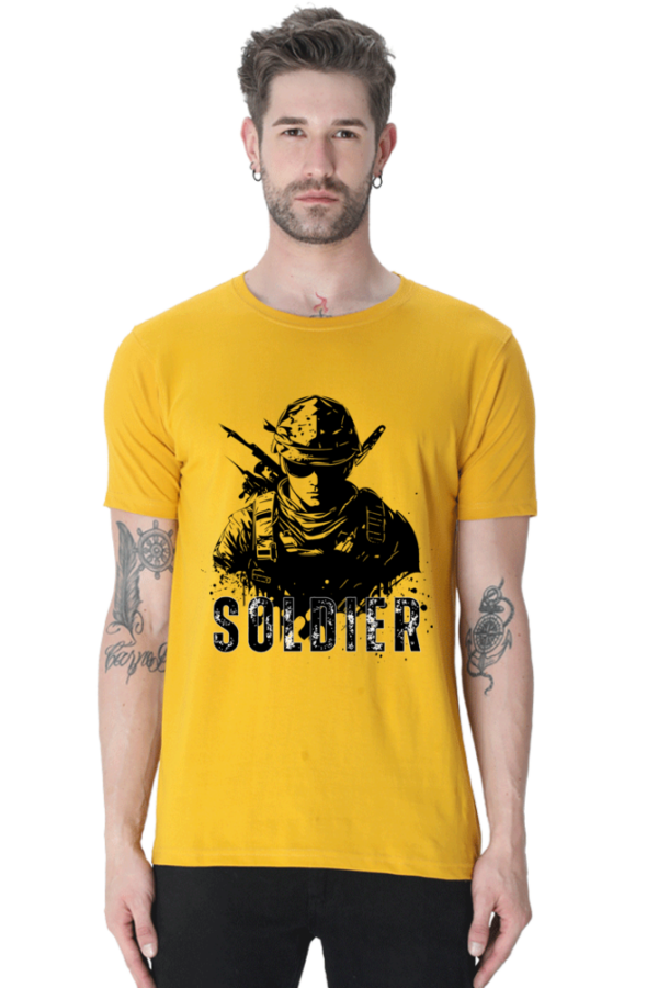 Soldier crew neck